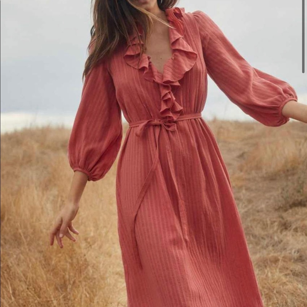 Christy Dawn Plum Dress